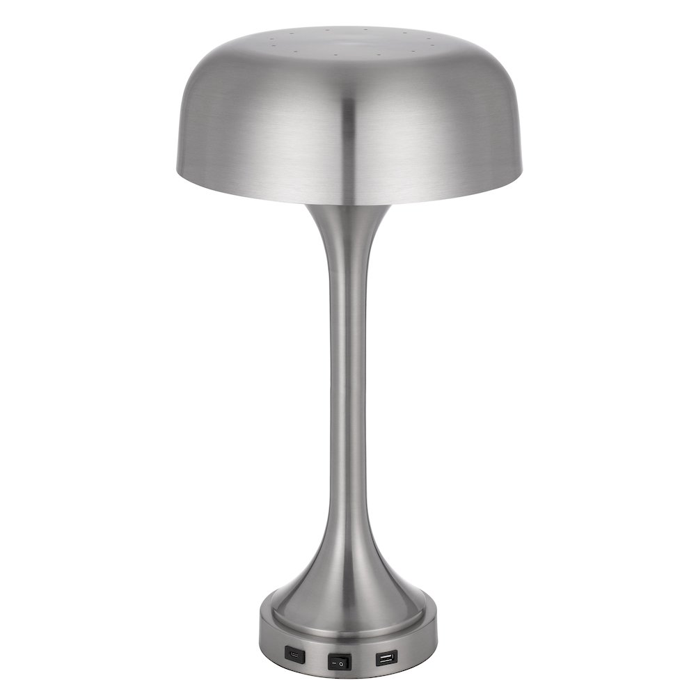 40W X 2 Mushroom Cloud Metal Desk Lamp. Picture 2