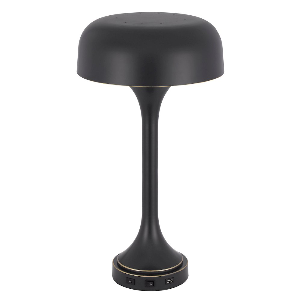 40W X 2 Mushroom Cloud Metal Desk Lamp. Picture 4
