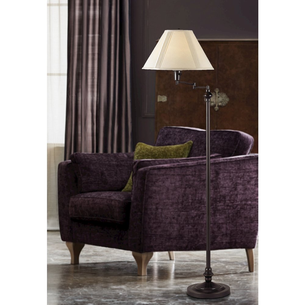150W 3 Way Swing Arm Floor Lamp. Picture 3