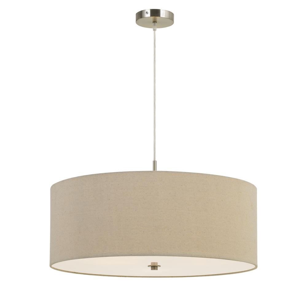 60W X 3 Addison Drum Pendant Fixture. Dia:24". Picture 4