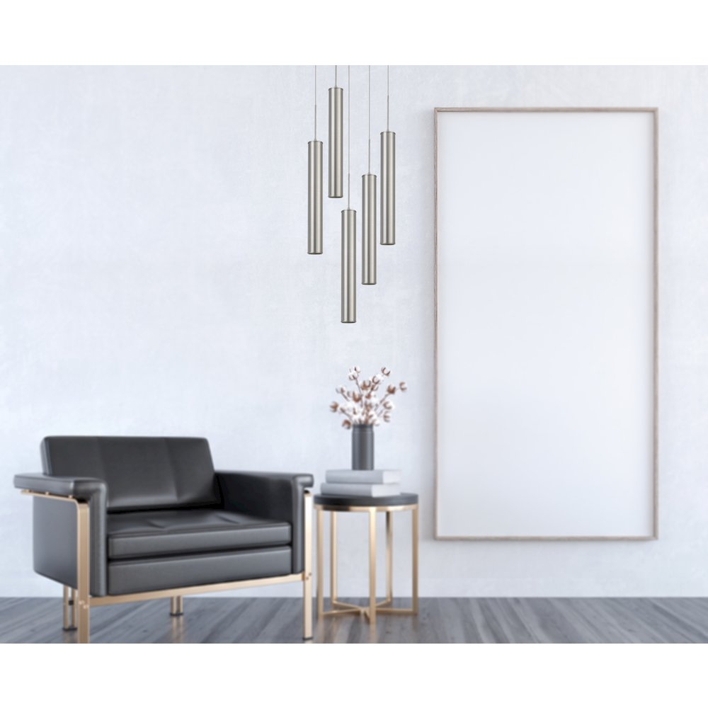 Melini Intergrated Led 10W, 800 Lumen, 80 Cri Dimmable Metal Pendant Fixture. Picture 4
