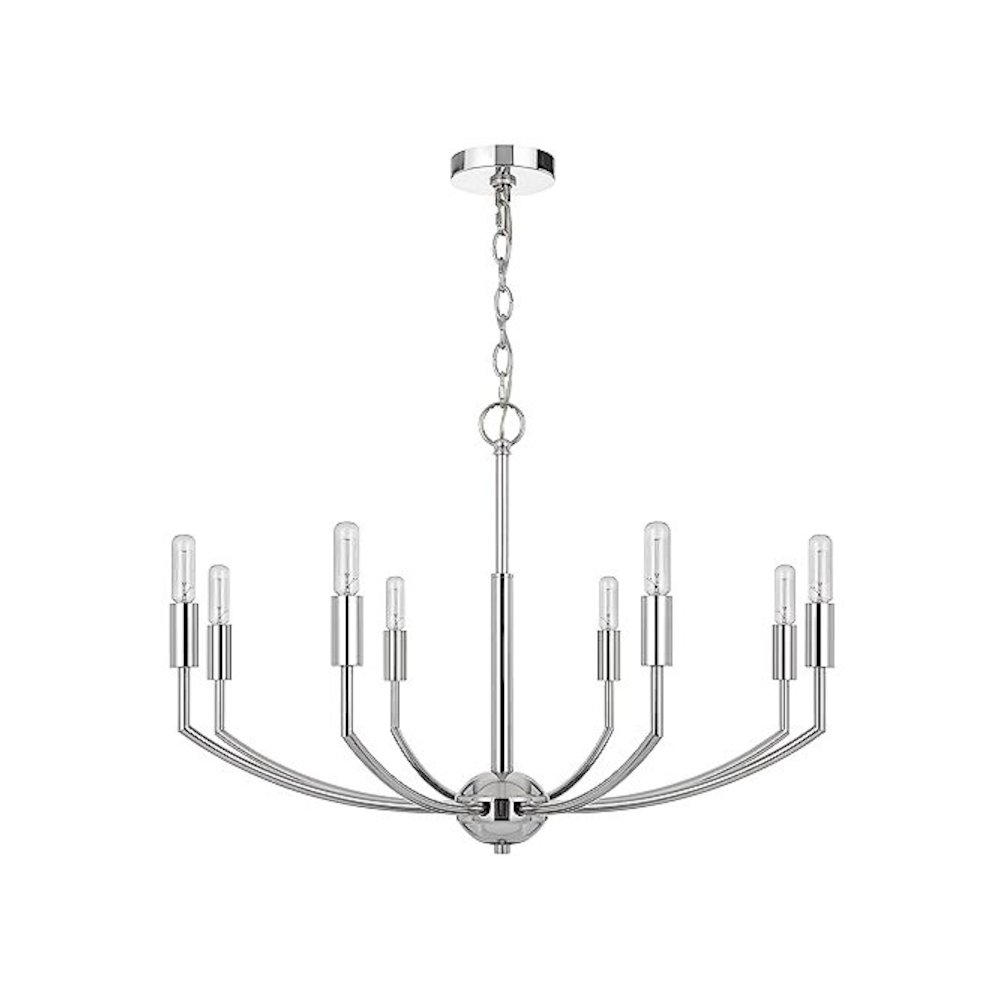 Maxton 60W X 8 Metal Chandelier. Picture 1