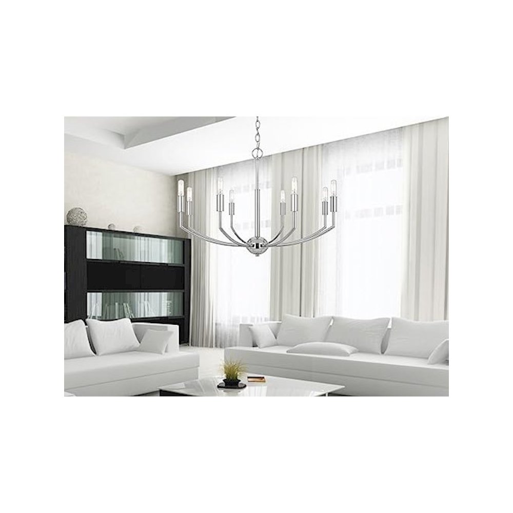 Maxton 60W X 8 Metal Chandelier. Picture 5