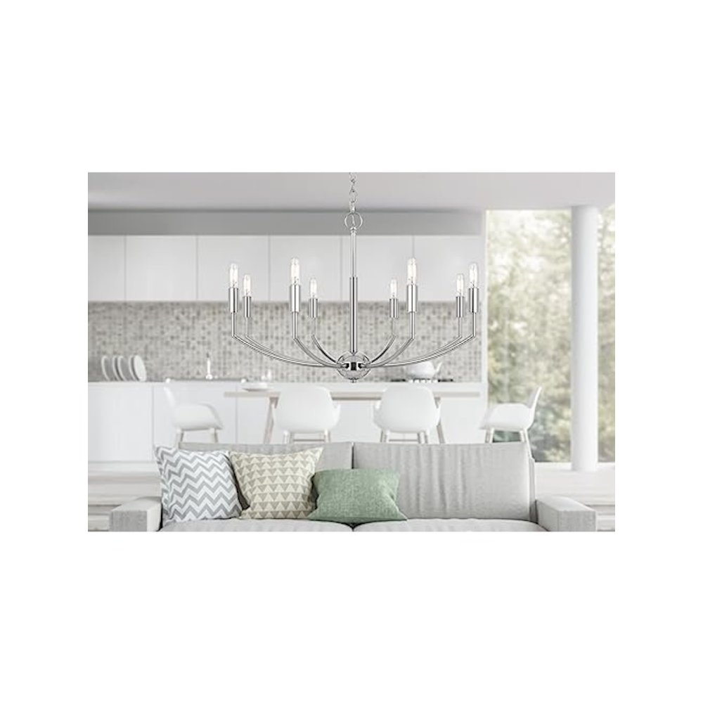 Maxton 60W X 8 Metal Chandelier. Picture 4