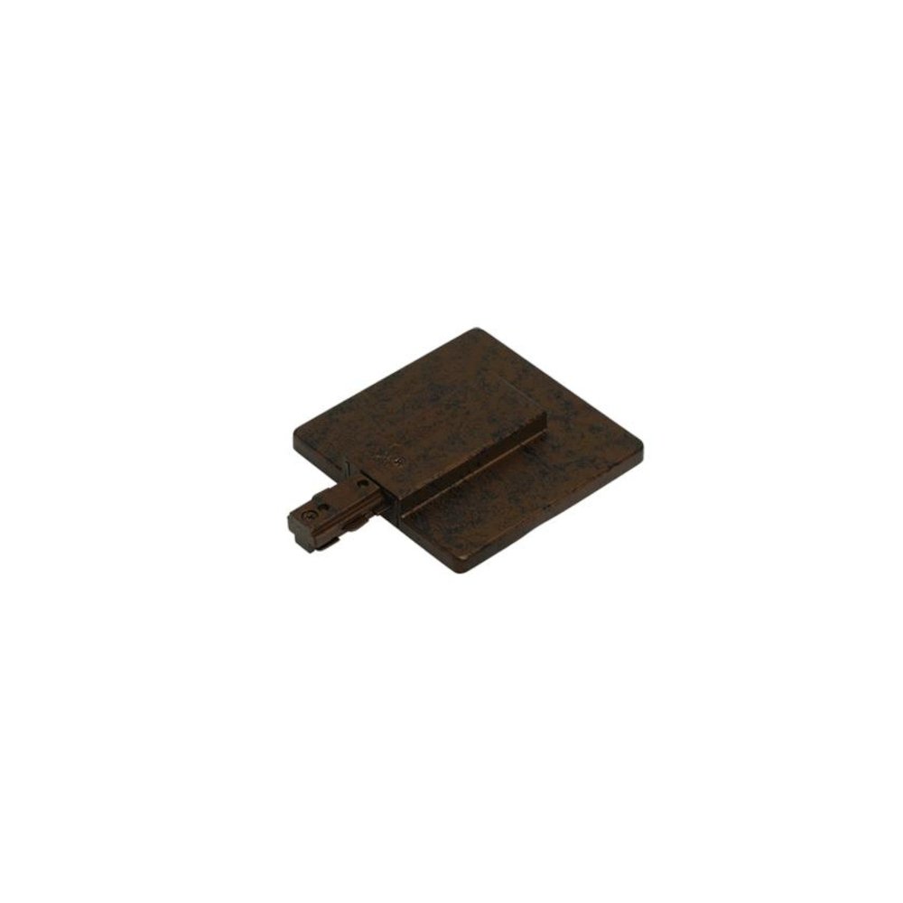 Live End W/Outlet Cover in Rust. Picture 1