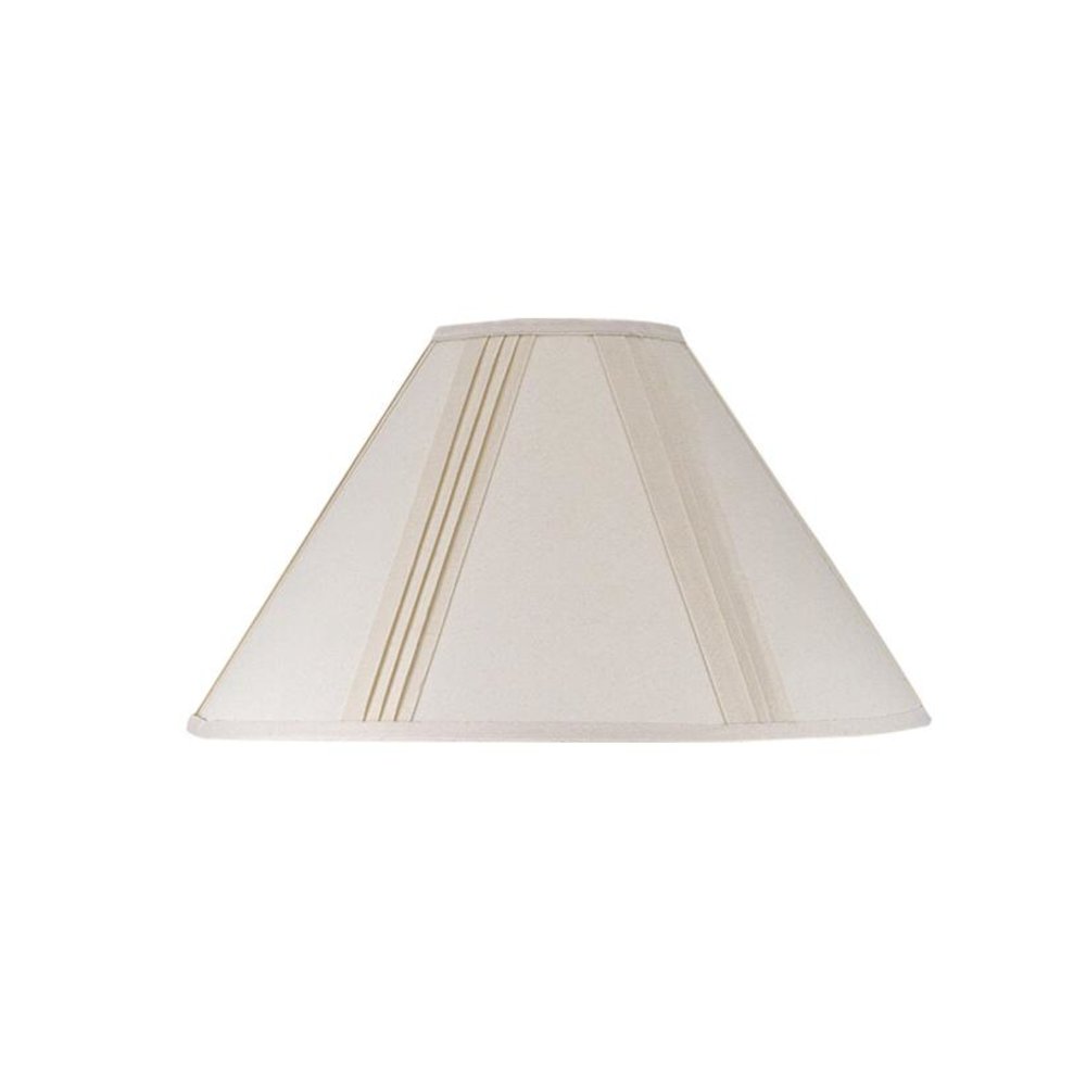 Side Pleated Linen Shade 6 X 19 X12. Picture 1