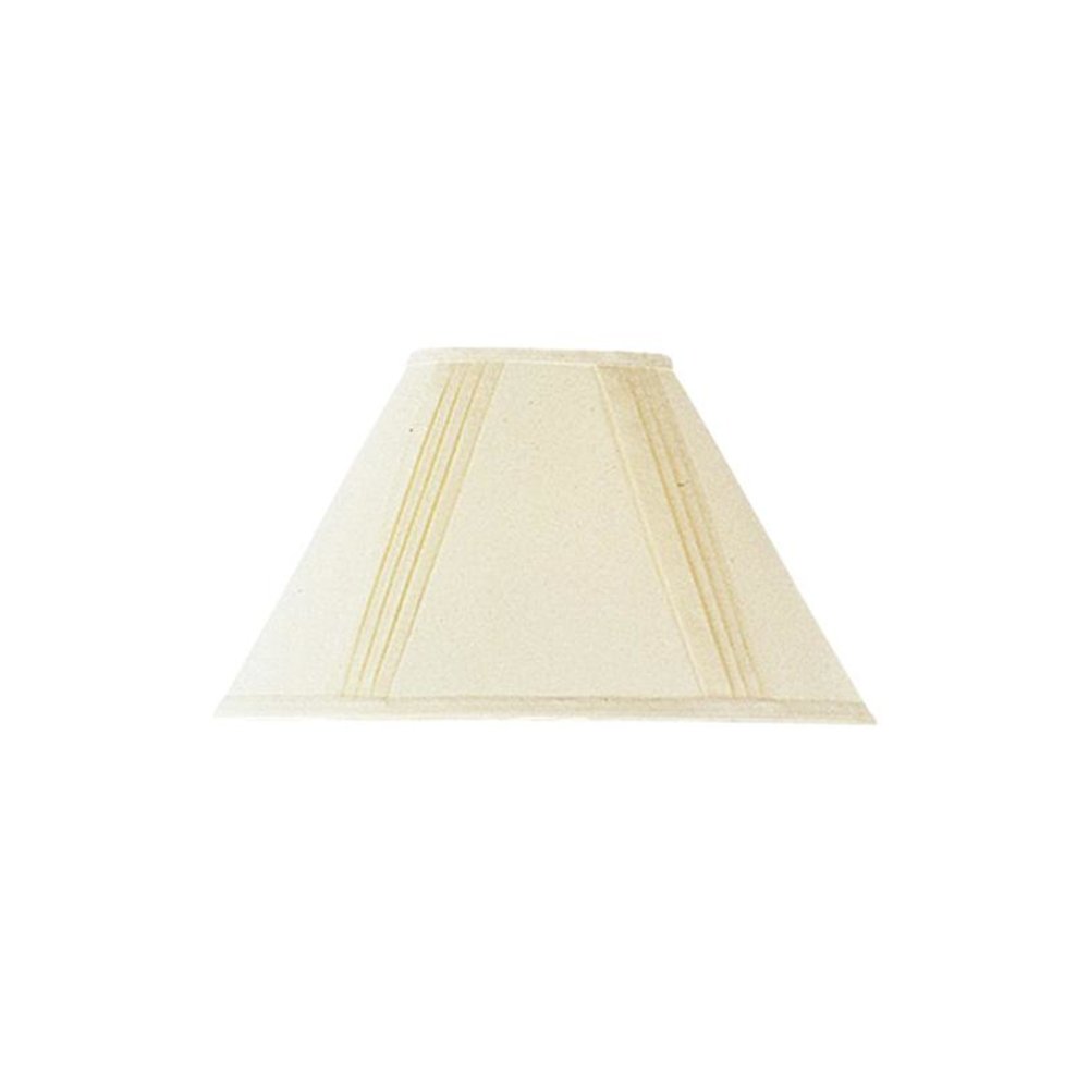 Side Pleated Linen Shade 6 X 16 X10. Picture 1