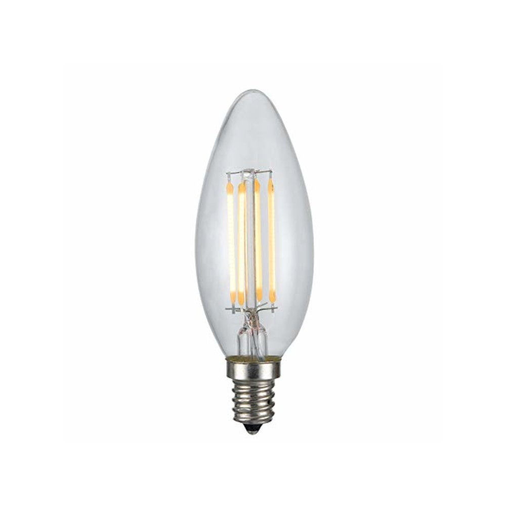 Led Edison Bulb, 4W, 22K, E12 Socket Base. Picture 3