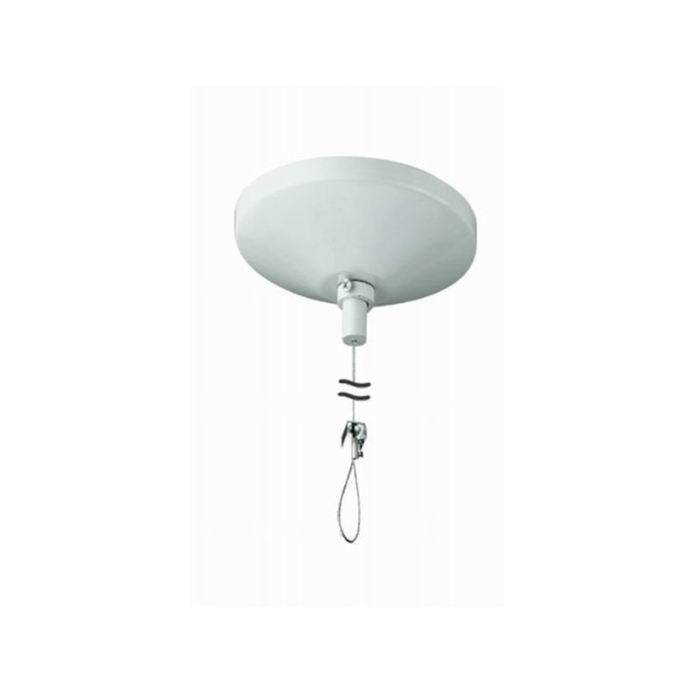 Canopy W/ 6.5' Cable For Drop Track, HT304BK. Picture 1
