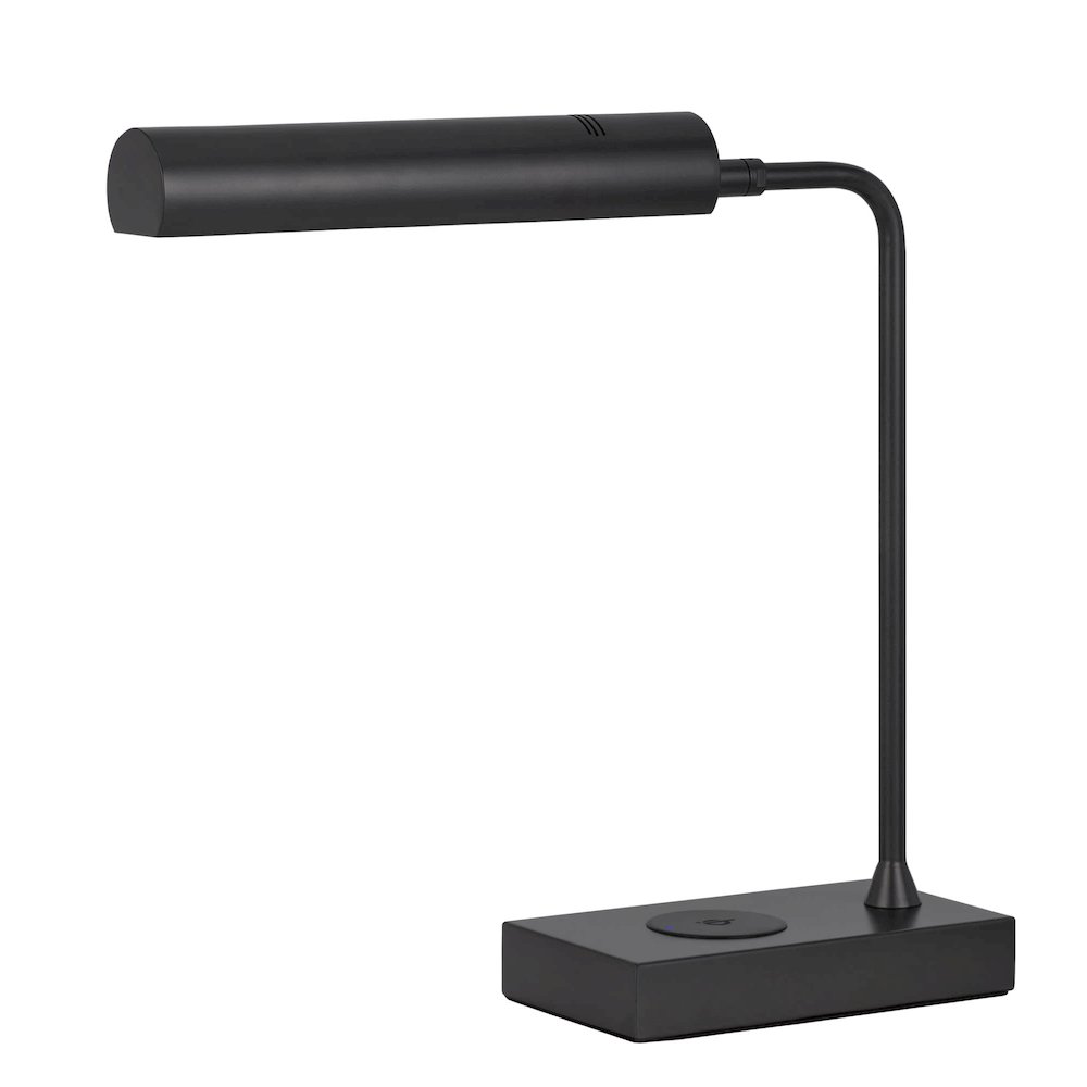 Delray 12W Intergrated Led Metal Desk Lamp With Wireless Charging Port. Picture 8