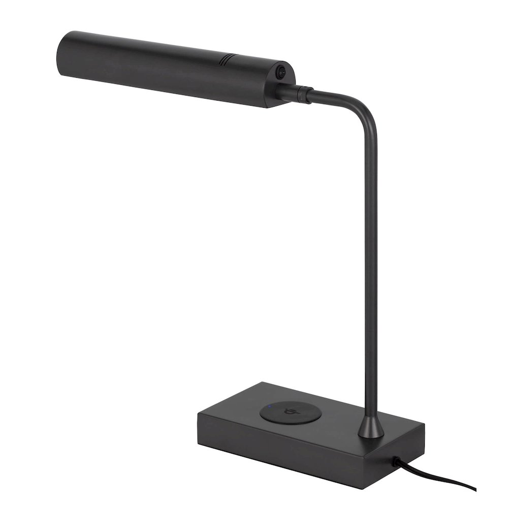 Delray 12W Intergrated Led Metal Desk Lamp With Wireless Charging Port. Picture 5