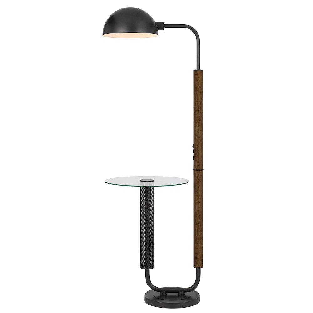 100W Keyser Metal Floor Lamp. Picture 3