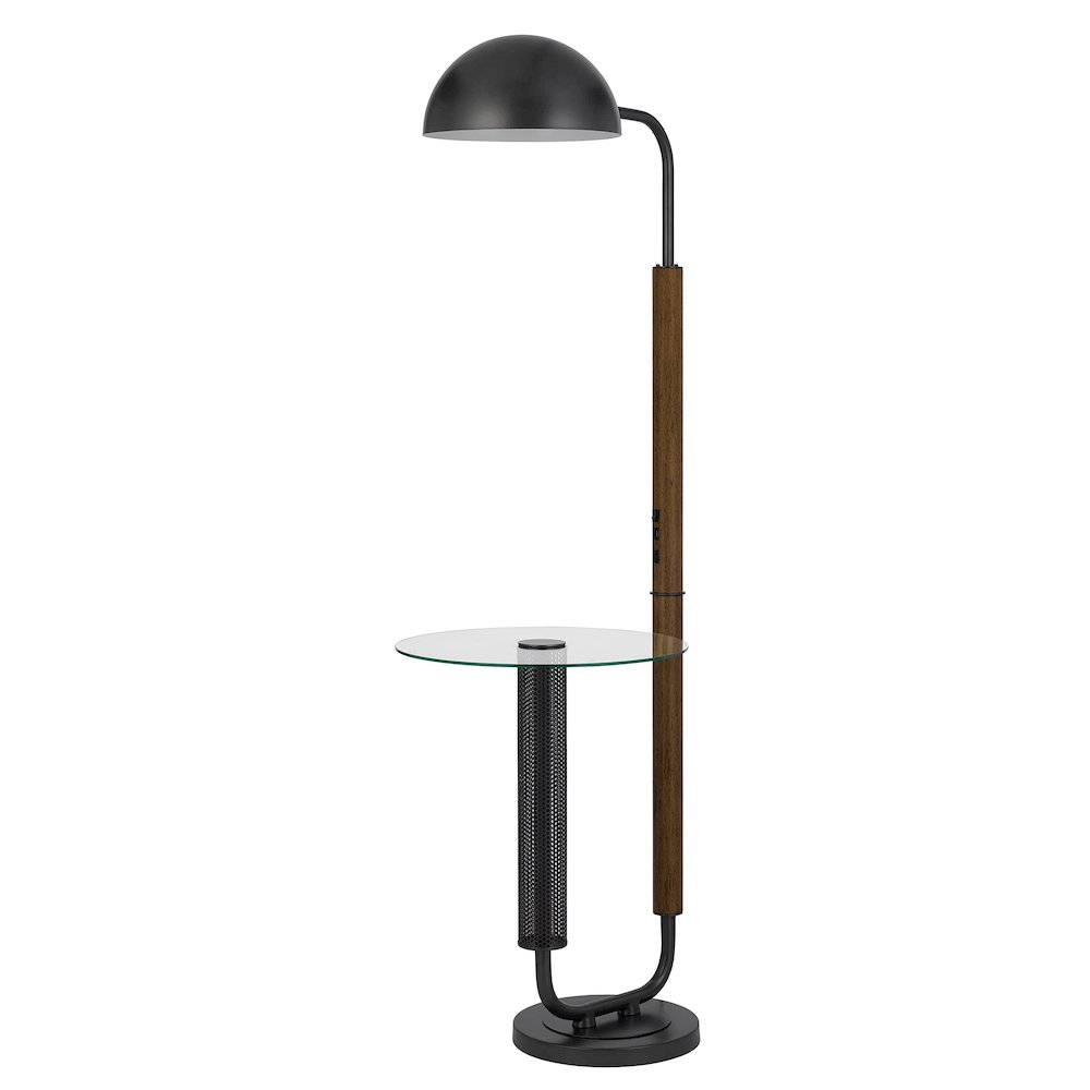 100W Keyser Metal Floor Lamp. Picture 2