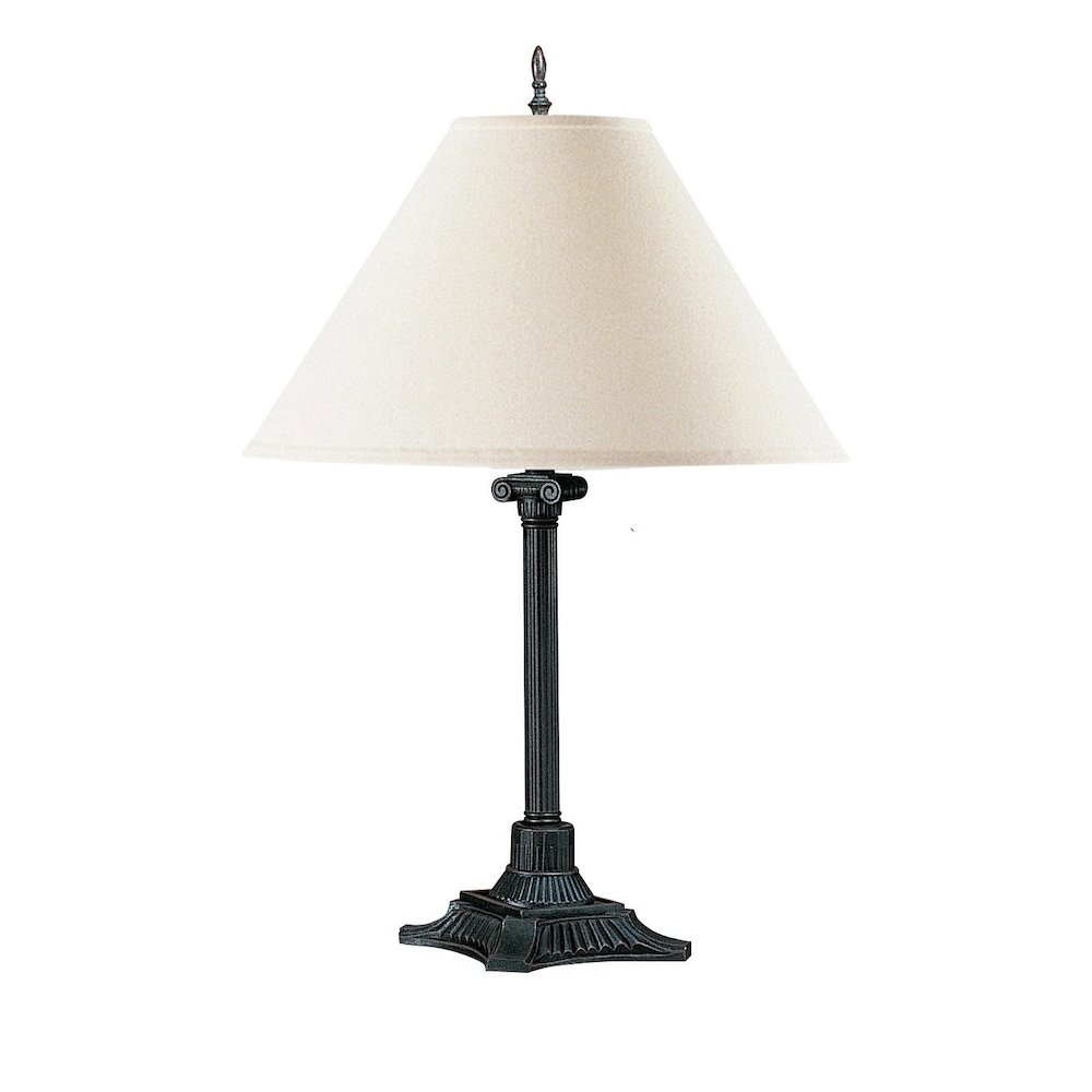100W MISSION STYLE HOTEL TABLE LAMP. Picture 1