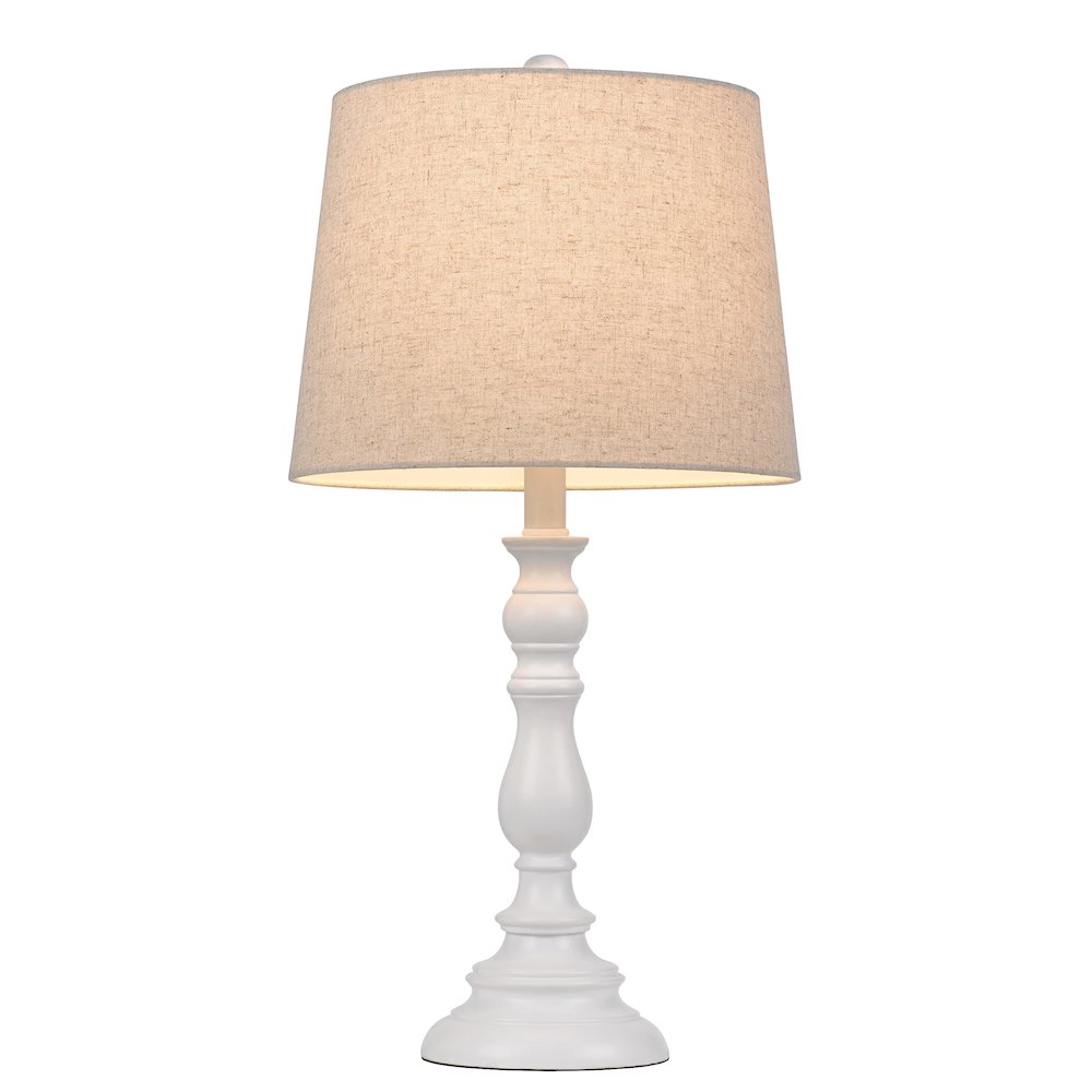 60W Chester Resin Table Lamp. Picture 3