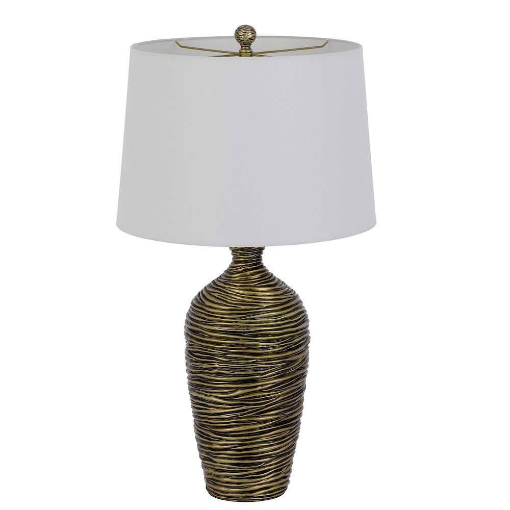 150W 3 Way Aurora Resin Table Lamp. Picture 2