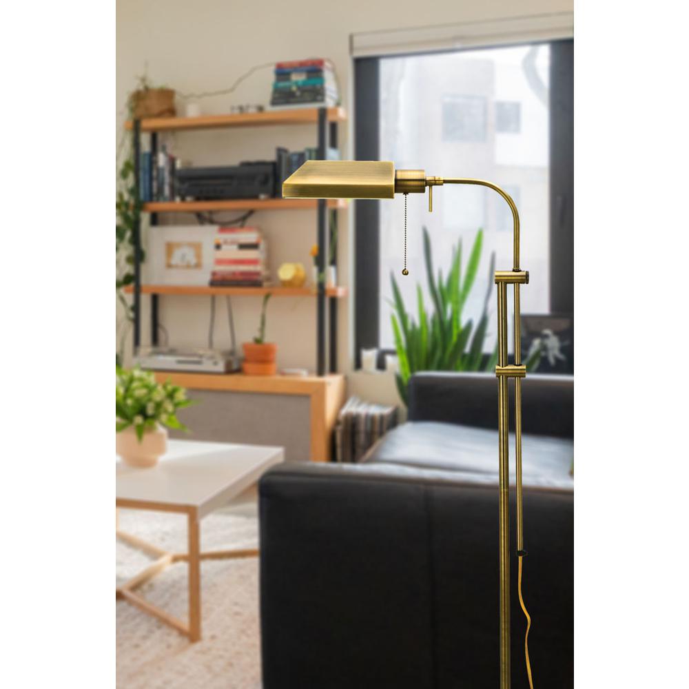 100W Pharmacy Floor Lamp W/Adjust Pole. Picture 2