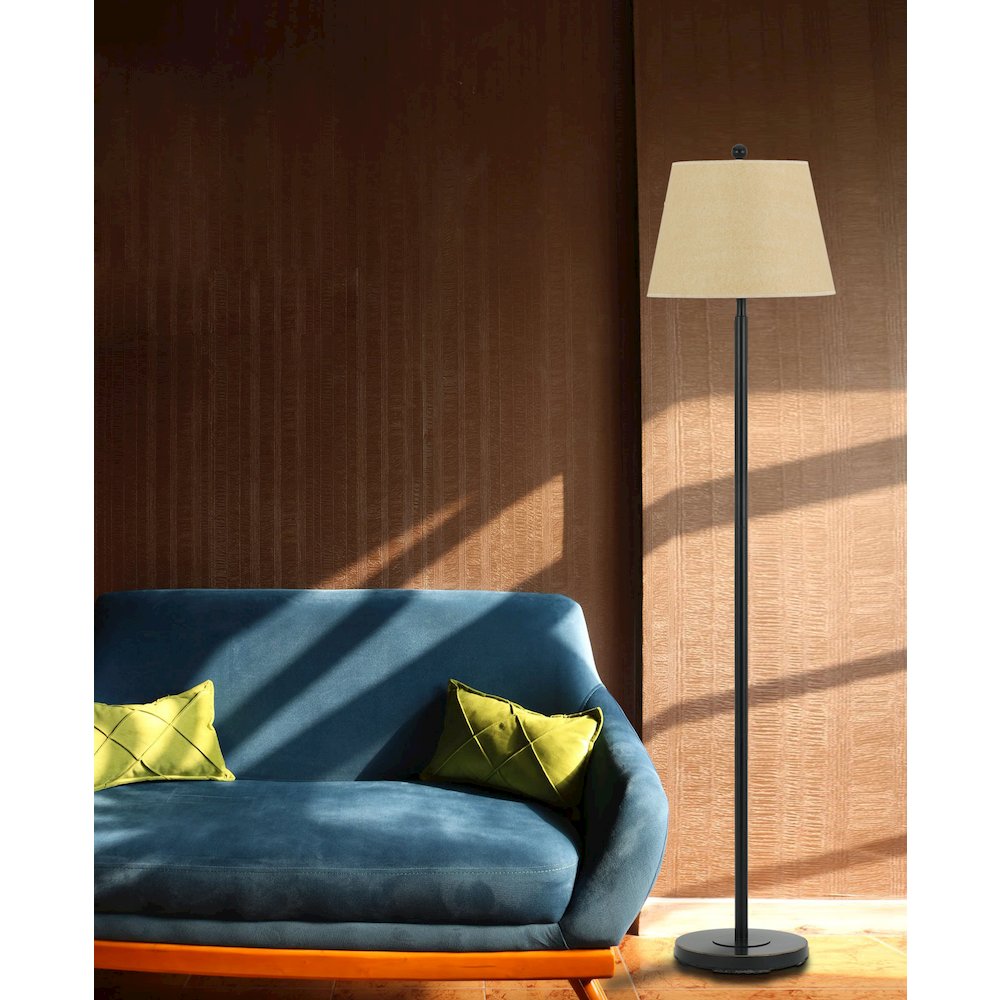 150W 3Way Andros Metal Floor Lamp. Picture 3