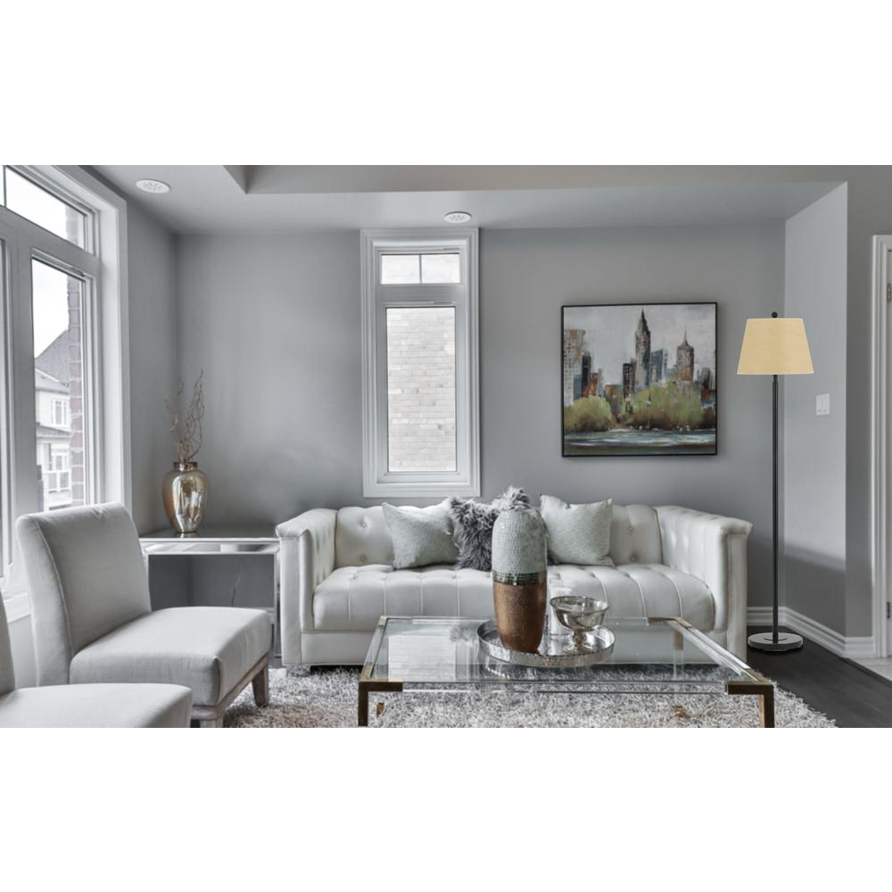 150W 3Way Andros Metal Floor Lamp. Picture 2