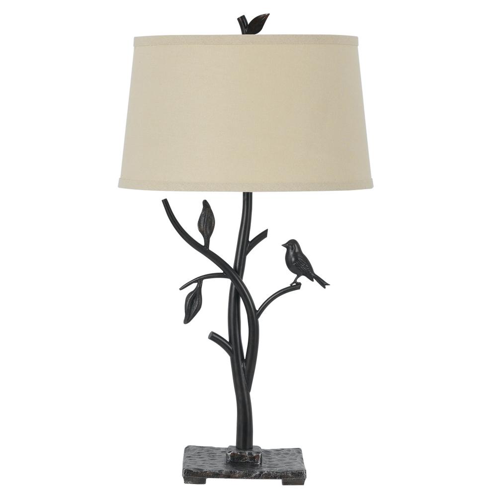 150W 3 Way Medora Iron Tb Lamp. Picture 1