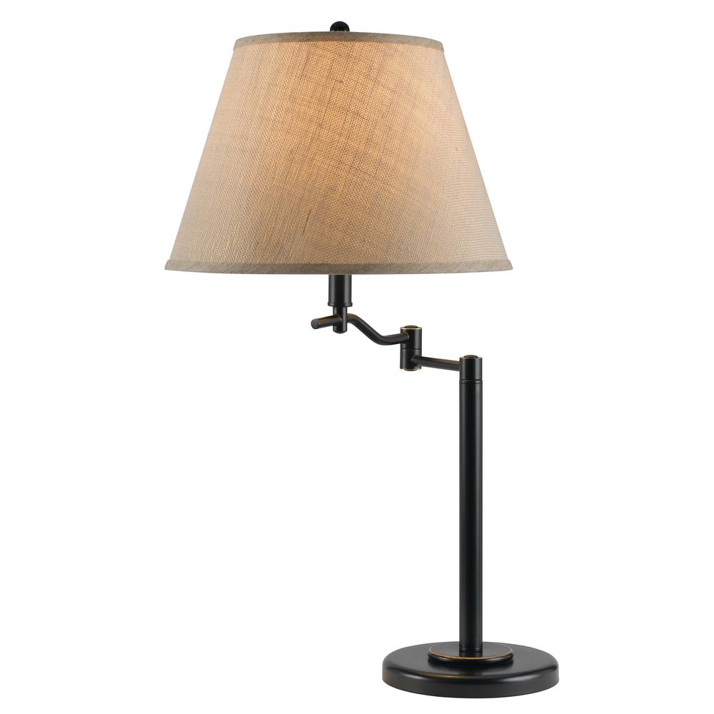 28.5" Height Metal Table Lamp in Dark Bronze. Picture 1