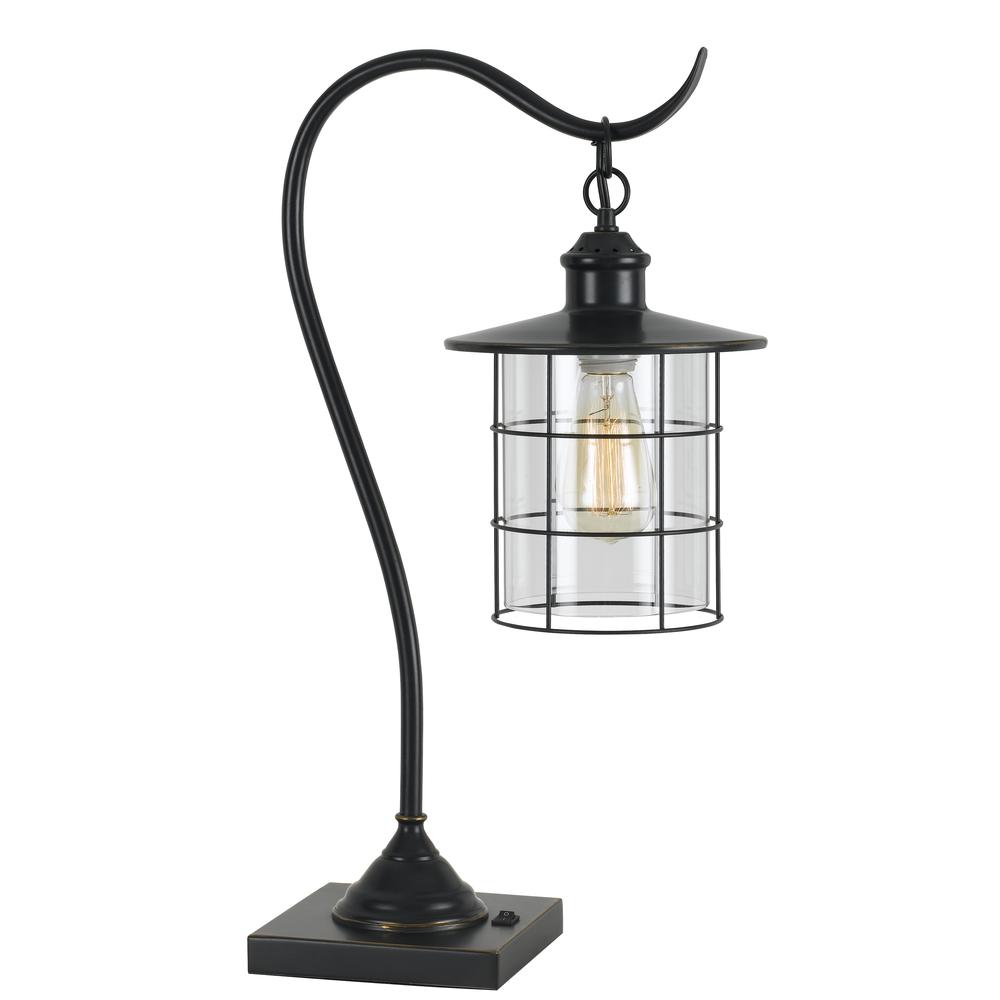60W Silverton Desk Lamp (Edison Bulb Included). Picture 1