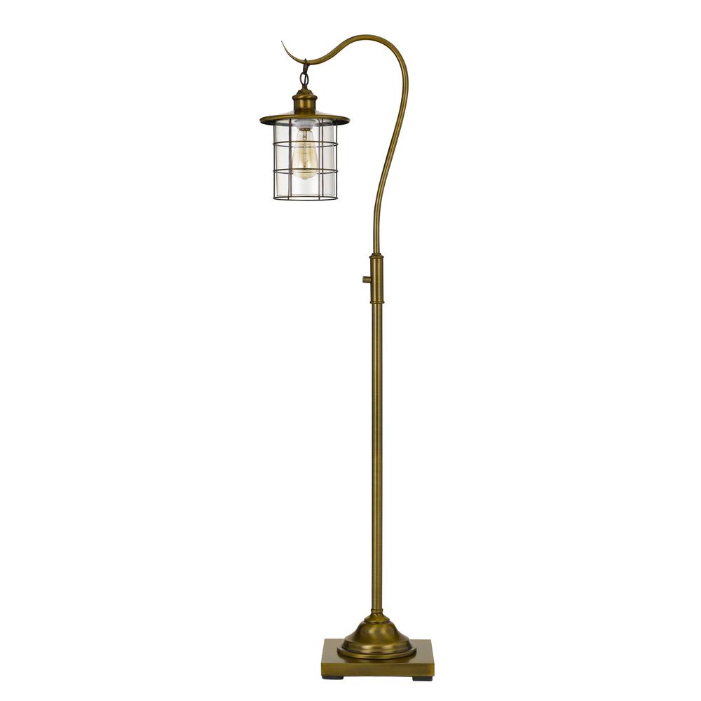 Silverton Floor Lamp With Glass Shade (Edison Bulb Included). Picture 1