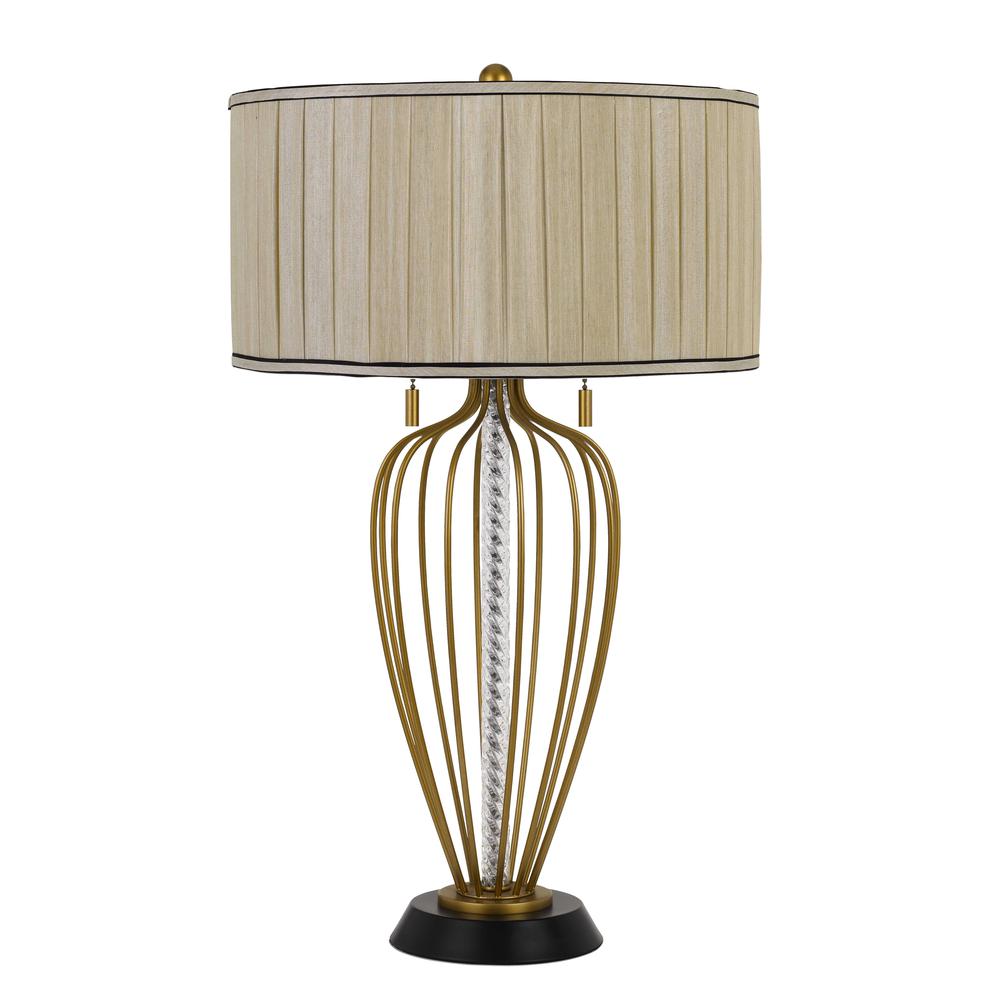Laval 60W X 2 Metal Table Lamp. Picture 1