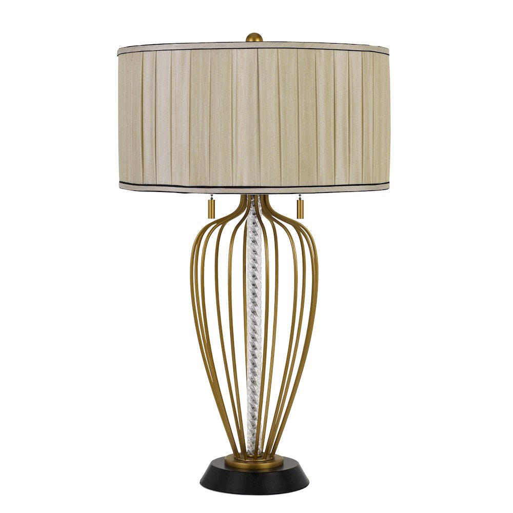 Laval 60W X 2 Metal Table Lamp. Picture 1