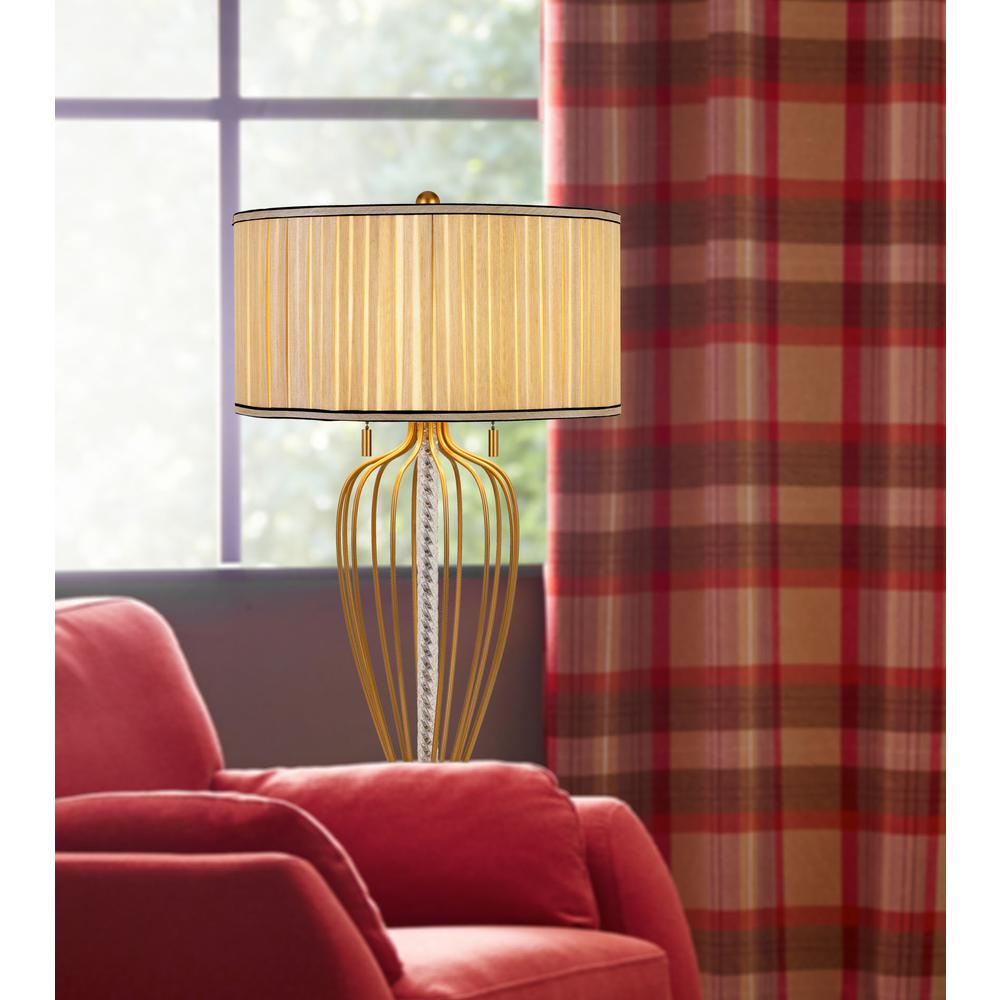 Laval 60W X 2 Metal Table Lamp. Picture 2