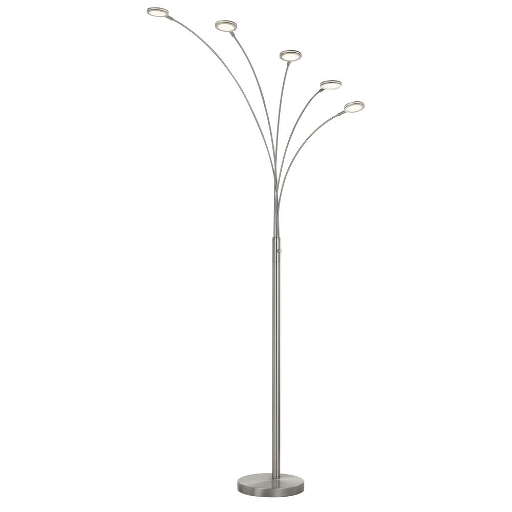 Cremona Integrated Led Metal Arc Floor Lamp. Picture 1