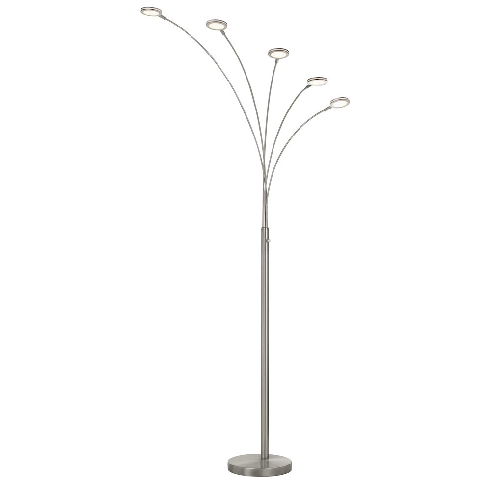 Cremona Integrated Led Metal Arc Floor Lamp. Picture 1