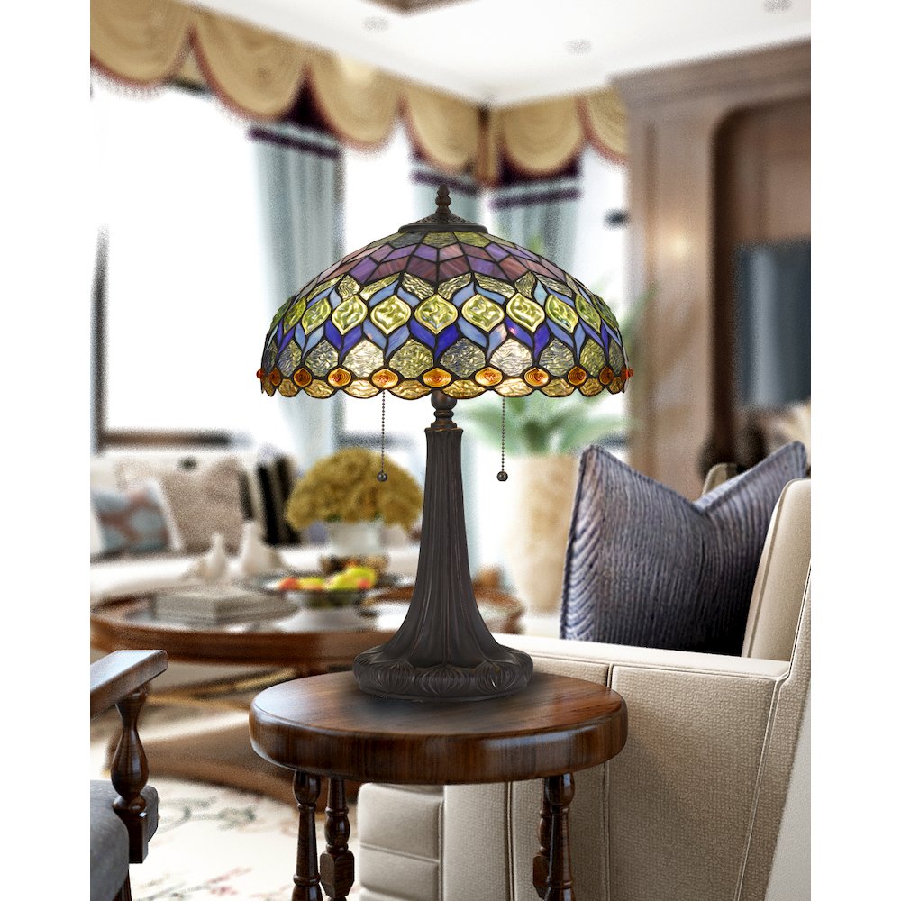 Tiffany Table Lamp. Picture 2