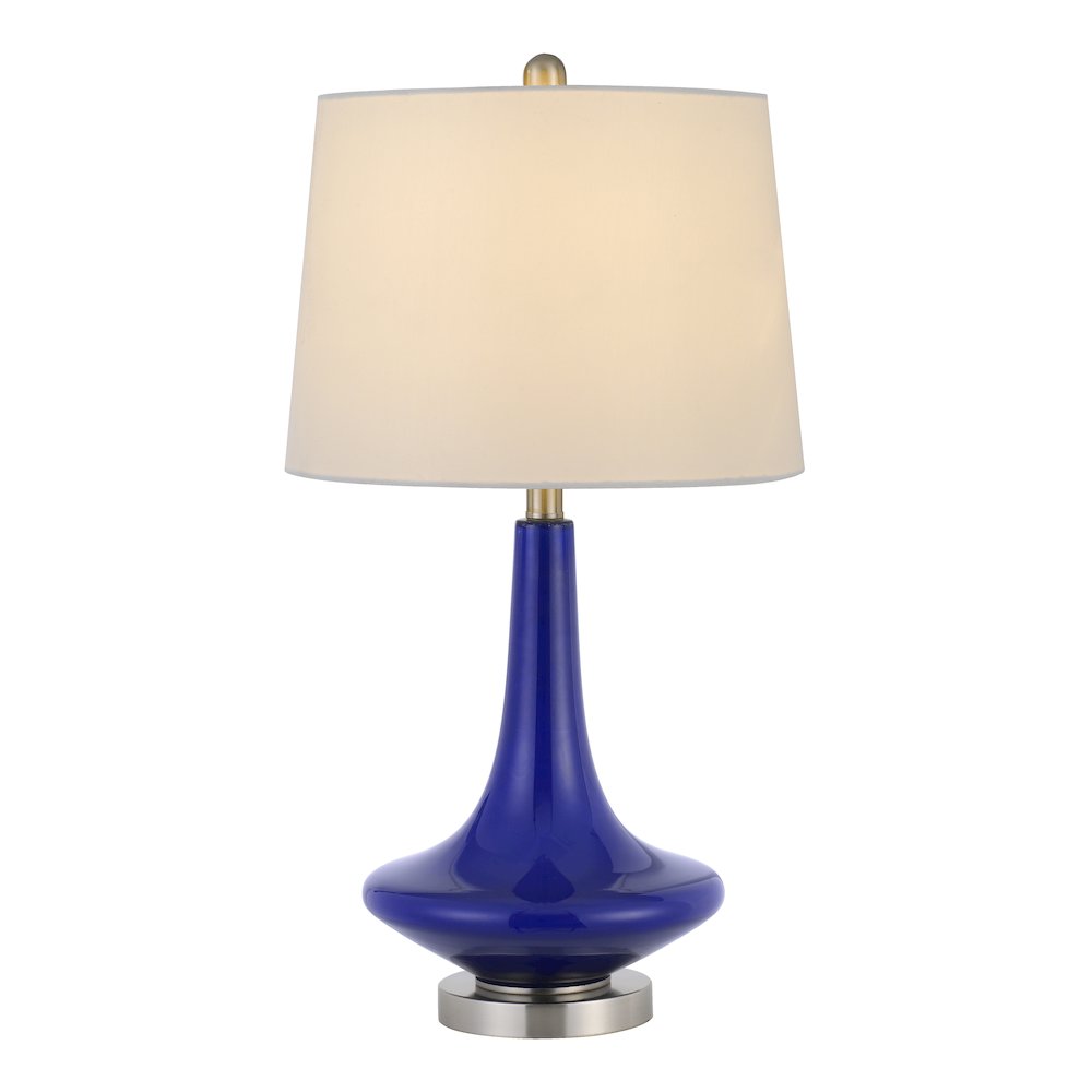 100W Kleve Glass Table Lamp. Picture 3