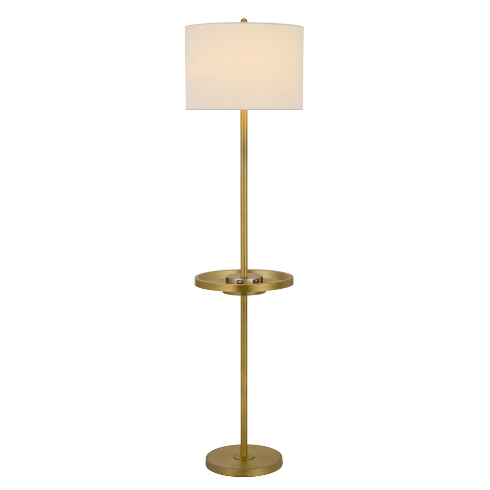 150W 3 Way Crofton Metal Floor Lamp. Picture 2