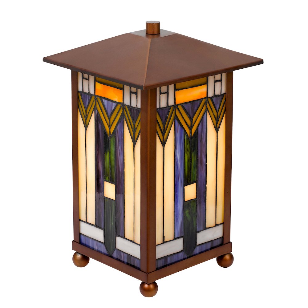25W Tiffany Accent Lamp. Picture 4