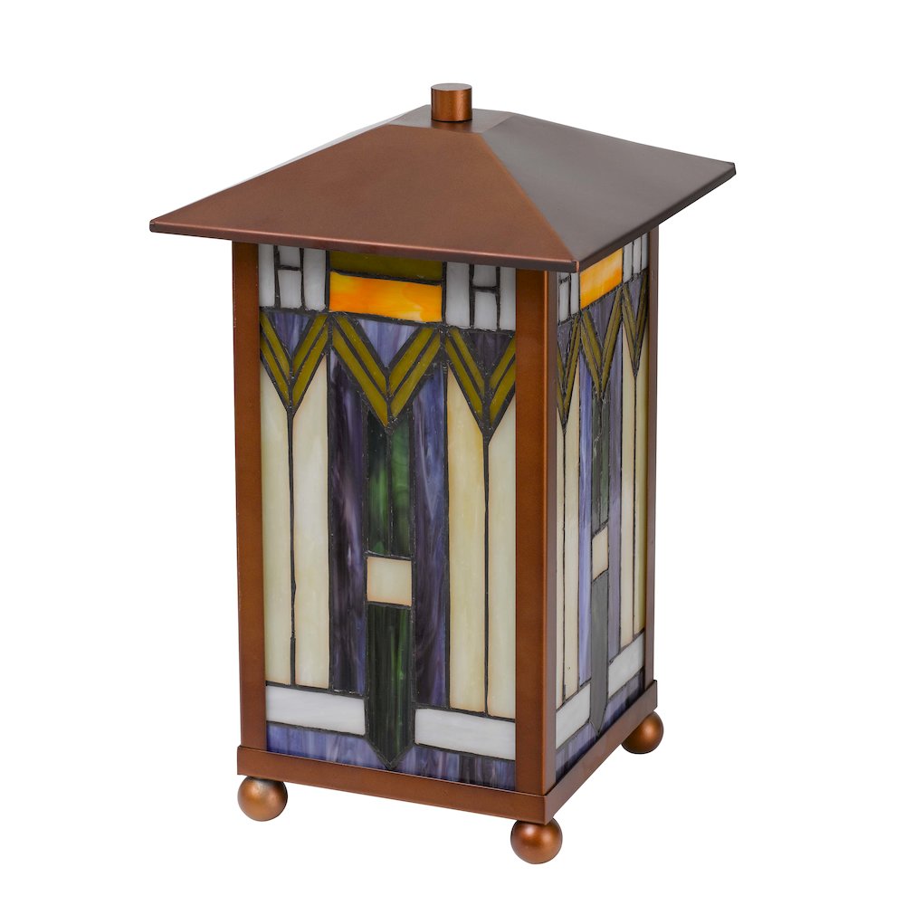 25W Tiffany Accent Lamp. Picture 5