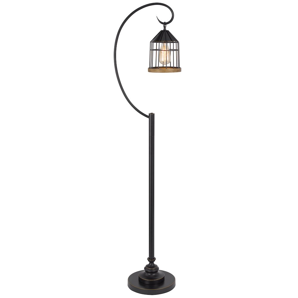 60W Valparaiso Downbridge Metal Floor Lamp. Picture 3