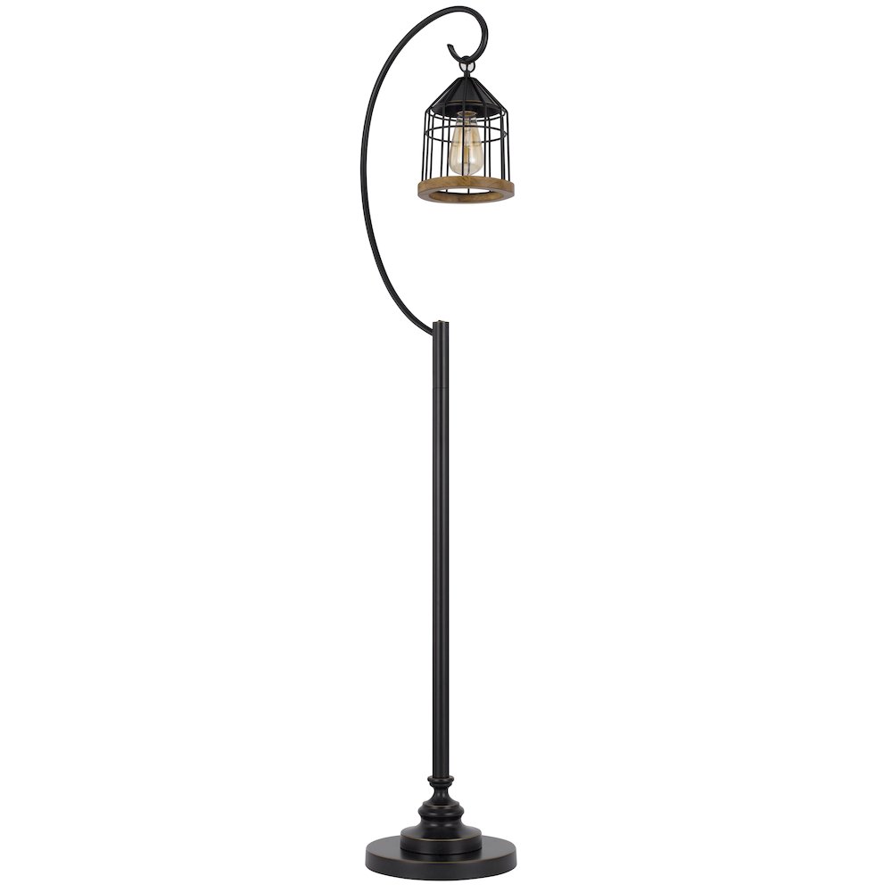 60W Valparaiso Downbridge Metal Floor Lamp. Picture 4