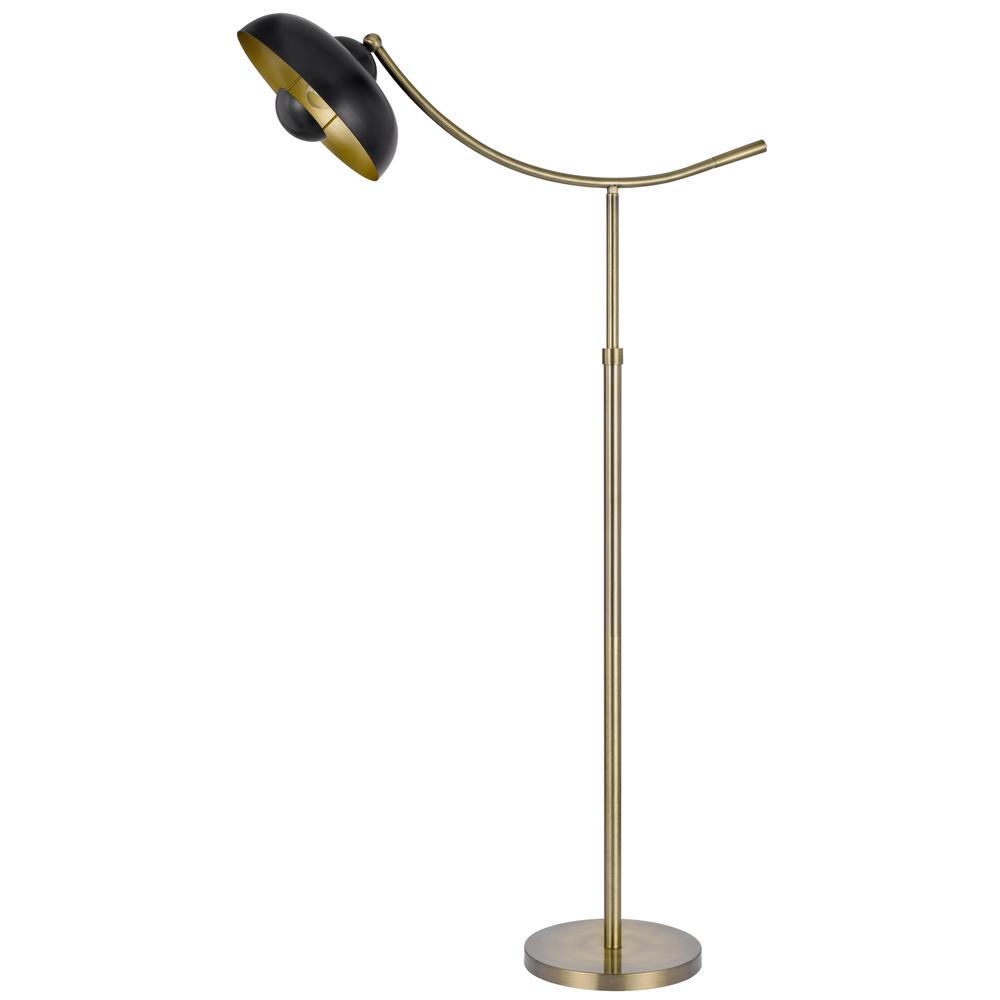 100W Planetoid Adjustable Metal Arc Floor Lamp. Picture 1