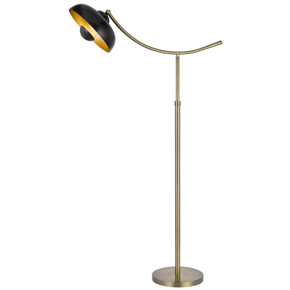 100W Planetoid Adjustable Metal Arc Floor Lamp. Picture 3