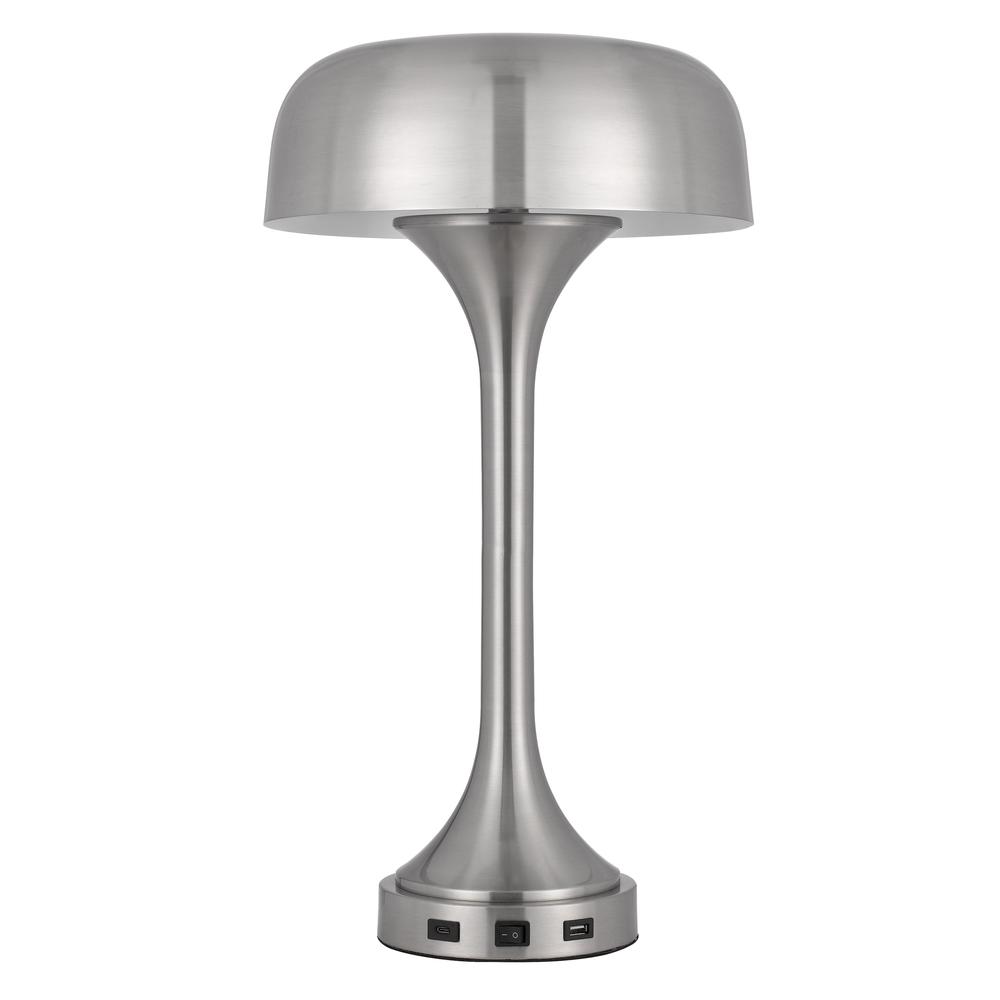 40W X 2 Mushroom Cloud Metal Desk Lamp. Picture 1