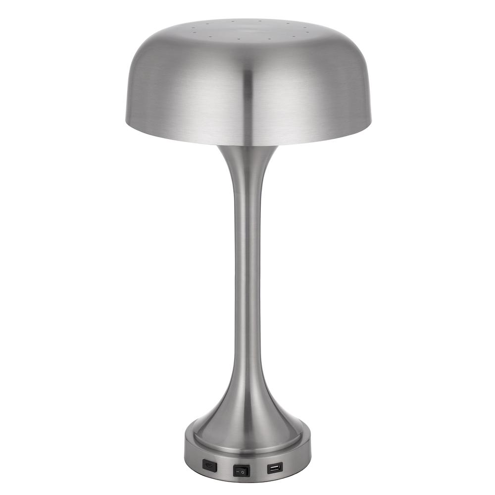 40W X 2 Mushroom Cloud Metal Desk Lamp. Picture 2