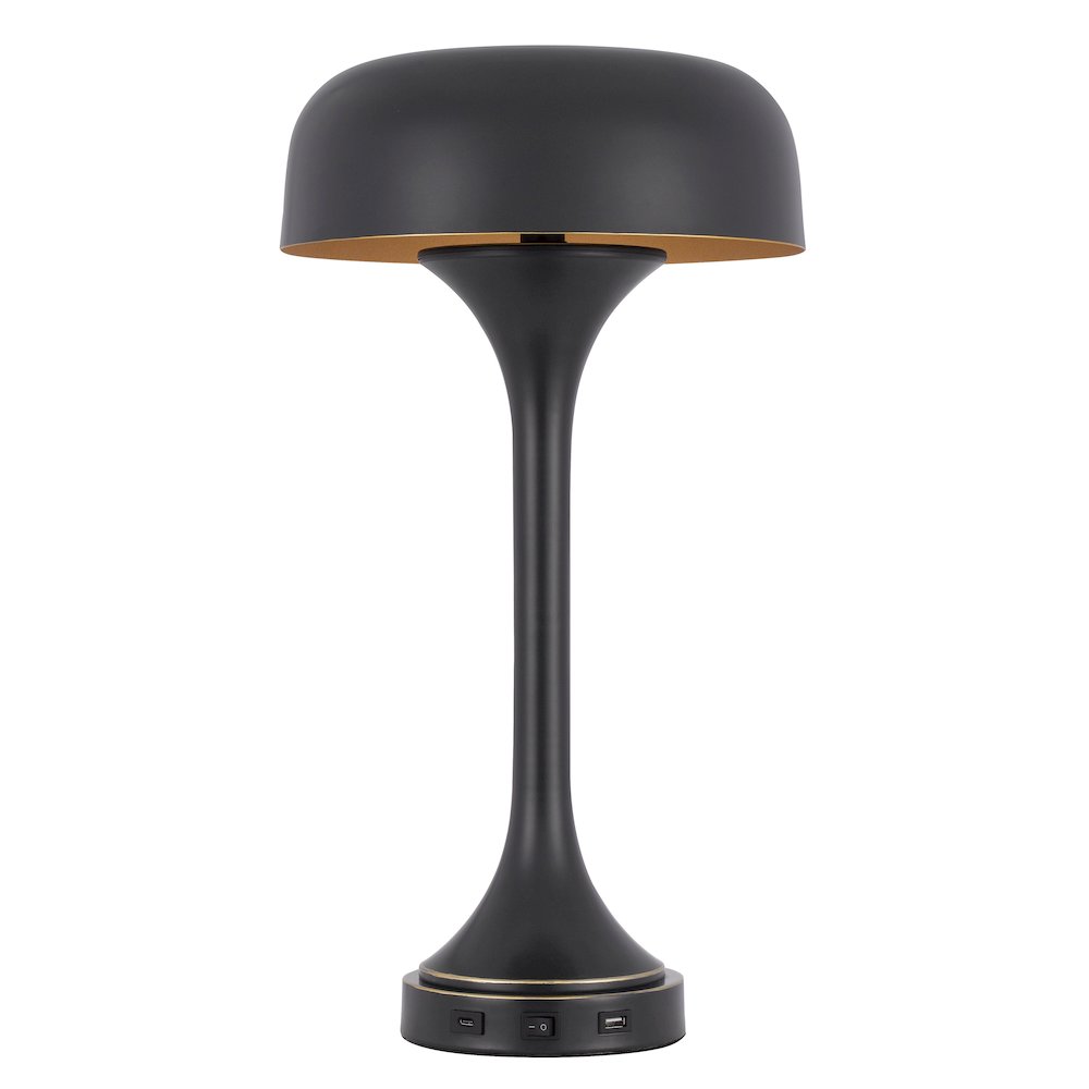 40W X 2 Mushroom Cloud Metal Desk Lamp. Picture 1