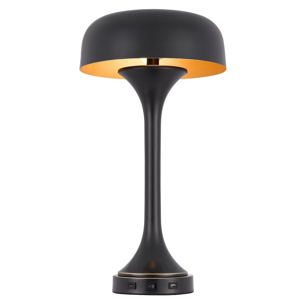 40W X 2 Mushroom Cloud Metal Desk Lamp. Picture 3