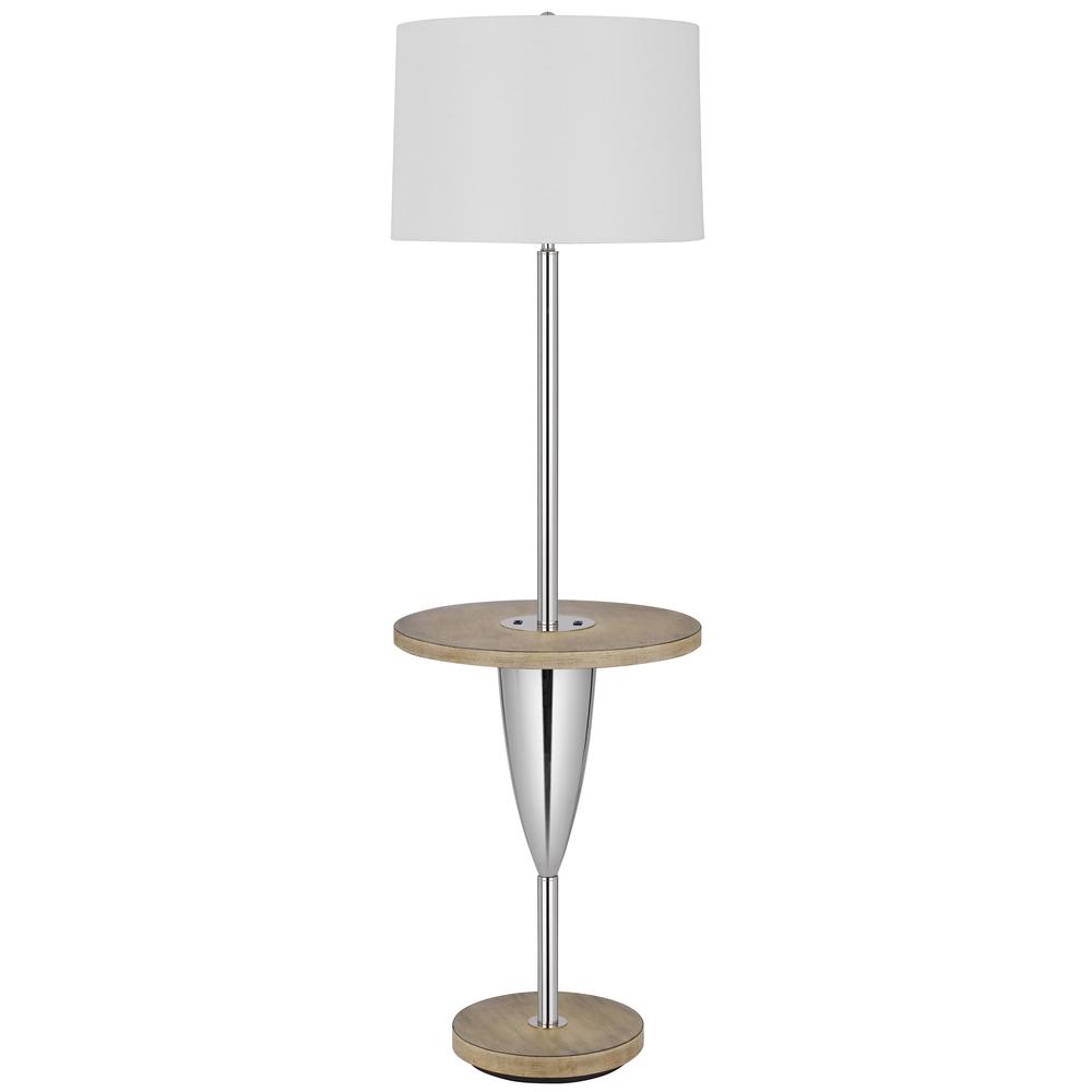 150W 3 Way Lockport Metal Floor Lamp. Picture 1