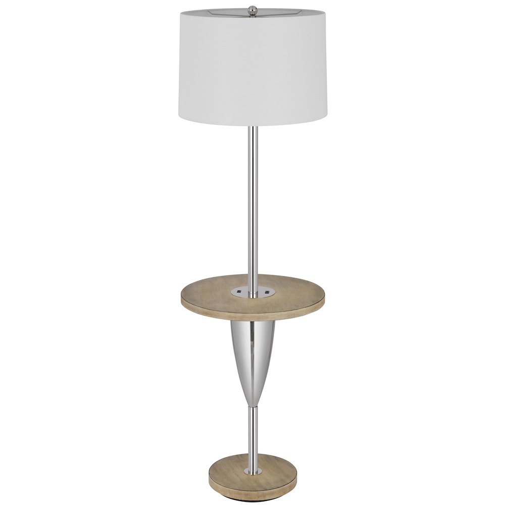 150W 3 Way Lockport Metal Floor Lamp. Picture 1