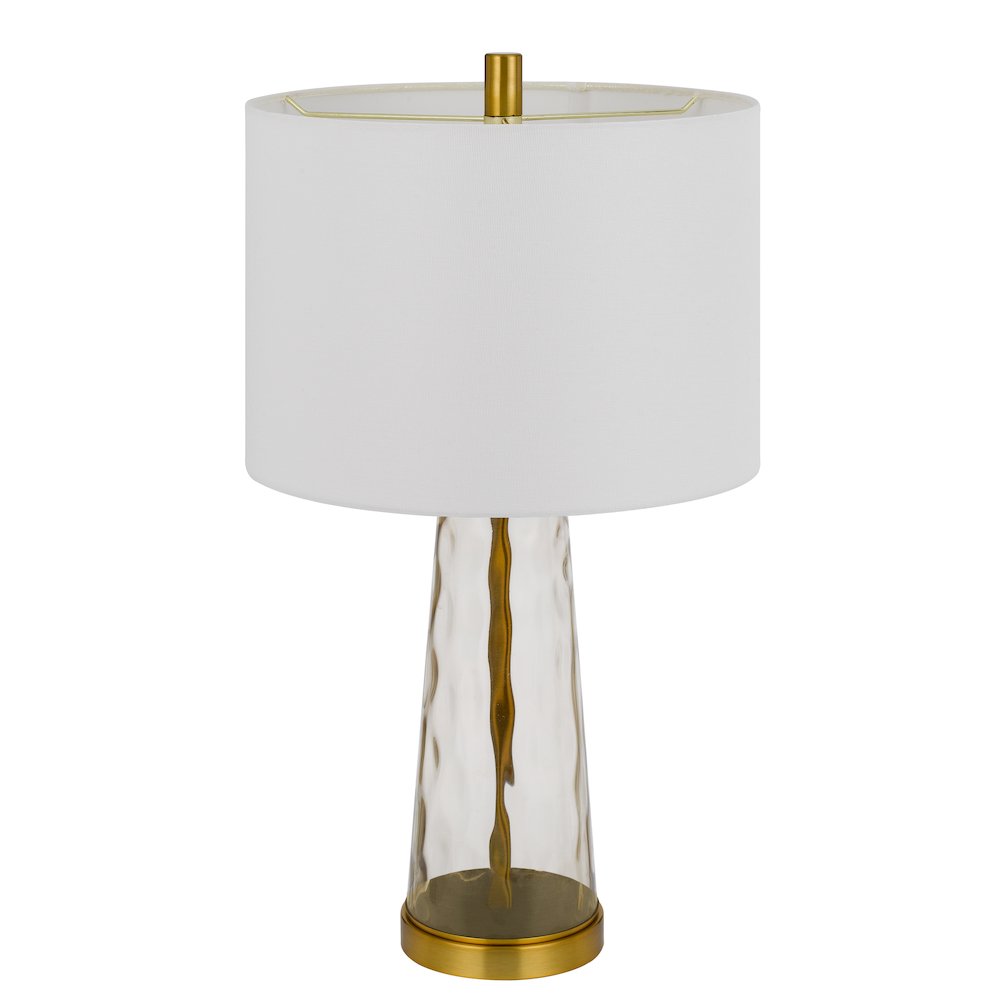 100W Heber Glass Table Lamp. Priced And Sold As Pairs. Picture 2