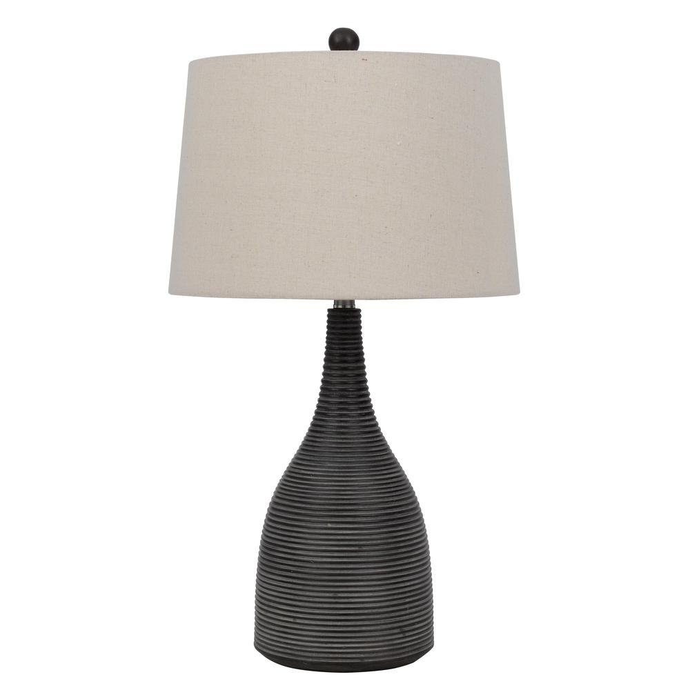 150W 3 Way Kaneohe Resin Table Lamp. Picture 1