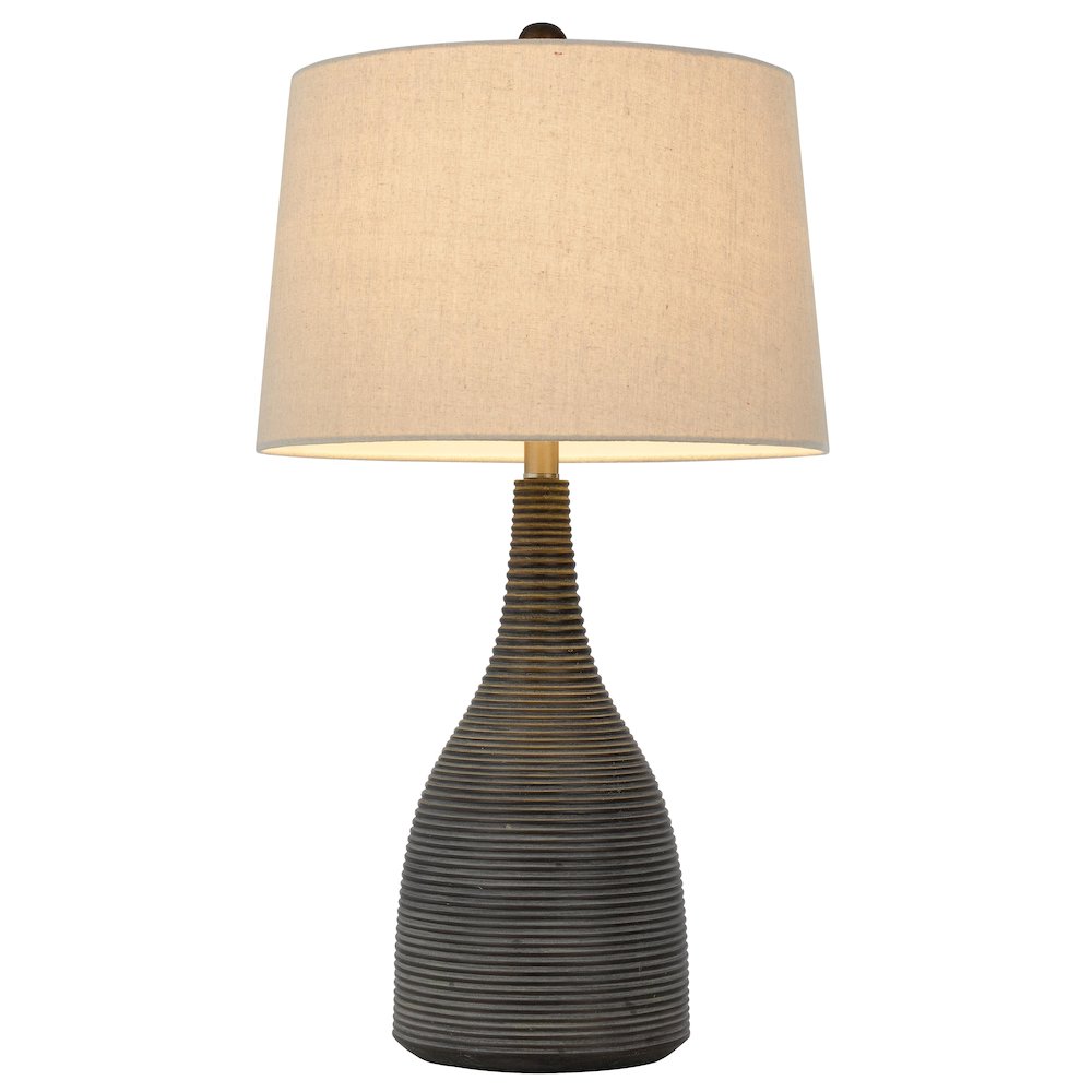150W 3 Way Kaneohe Resin Table Lamp. Picture 1